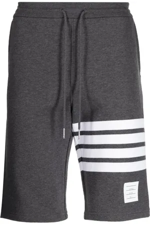Thom Browne 4-Bar cotton track shorts