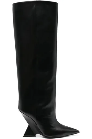 The Attico Cheope knee-high 105mm boots