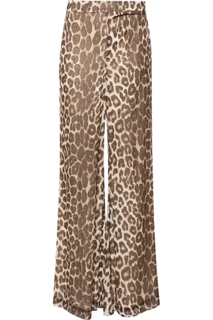 ZIMMERMANN Illustration flared trousers