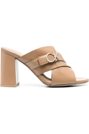 Calvin Klein Logo-plaque 95mm sandals