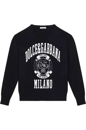 Dolce & Gabbana Logo-print cotton jumper