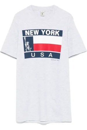 Sporty & Rich Liberty-print T-shirt