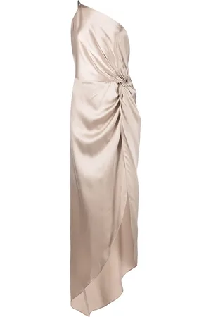 Michelle Mason Silk twist knot gown