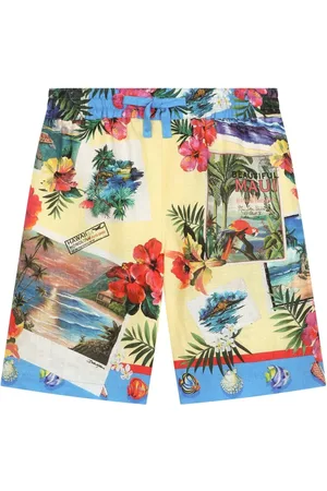 Dolce & Gabbana Graphic-print Bermuda shorts