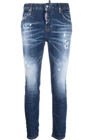 Dsquared2 Bleached skinny jeans