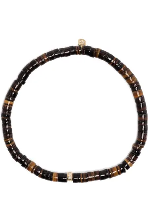 Sydney Evan 14kt yellow gold diamond beaded bracelet