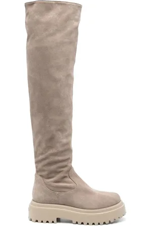 LE SILLA Ranger suede thigh-high boots