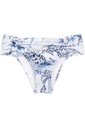 Lygia & Nanny Palm-tree print bikini bottoms