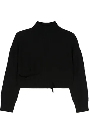 Maison Margiela Cut-out cropped jumper