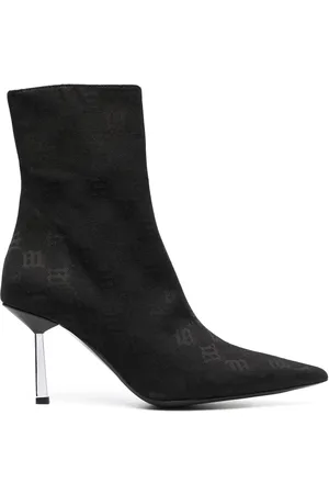 MISBHV Monogram pointed-toe boots
