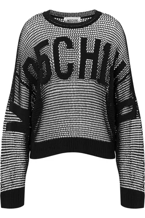 Moschino Logo-jacquard sweater