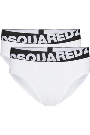 Dsquared2 Logo-waistband pack of two briefs