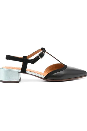 Chie Mihara 35mm leather pumps