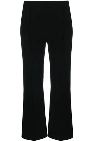 THEORY Flared knitted trousers