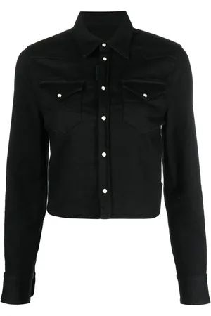 Dsquared2 Cropped denim shirt