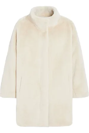 Apparis High-neck faux fur coat