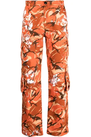 MARTINE ROSE Camouflage-print cargo pants
