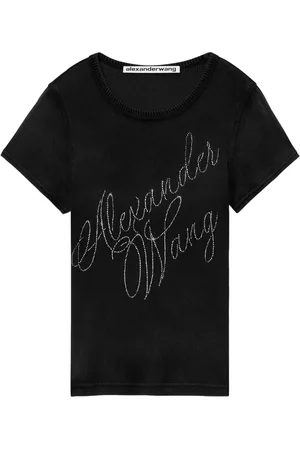 Alexander Wang Logo-studded T-shirt