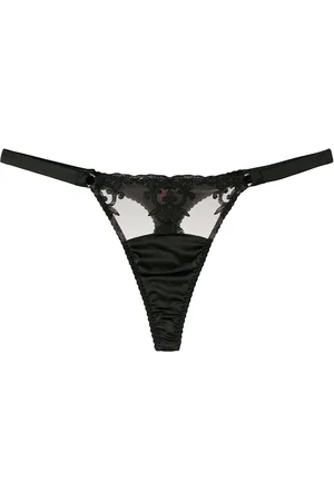 Fleur of England Onyx thong
