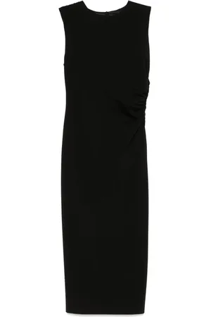 BLANCA Ruched maxi dress