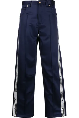 Eytys Titan logo-tape trousers