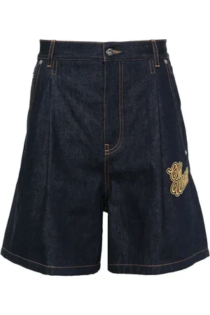 OFF-WHITE 90SLOGO DEN SHORTS