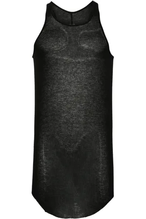 Rick Owens Basic fine-ribbed tank top