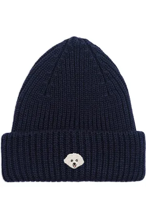 PELO FOUNDATION Dog-appliqu?? beanie