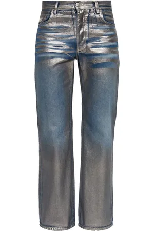 MISBHV Coated straight jeans