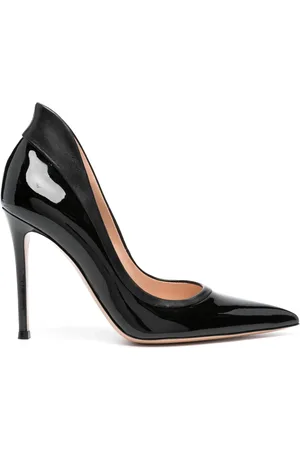 Gianvito Rossi Tuxedo 100mm leather pumps