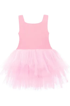 Mimi Tutu Square-neck sleeveless tutu dress