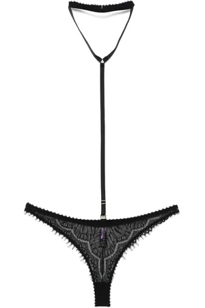 MAISON CLOSE Accroche C??ur thong and harness