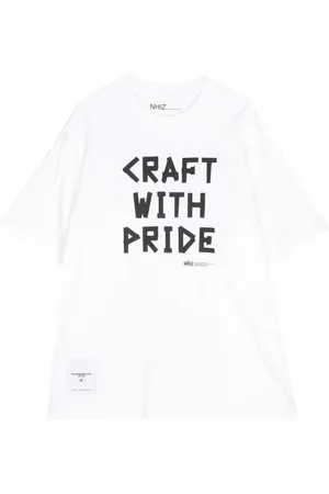 Izzue X Neighborhood slogan-print T-shirt