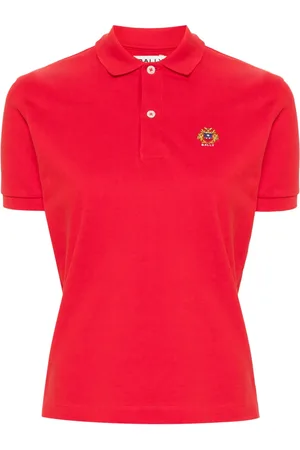 Bally Logo-embroidered cotton polo top