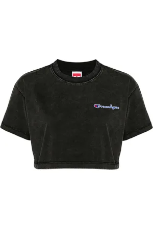 Ground Zero Logo-patch cropped T-shirt