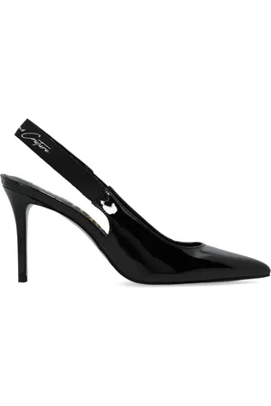 VERSACE Logo slingback pumps
