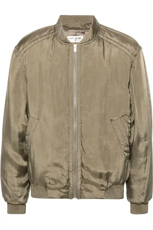 Saint Laurent Teddy padded bomber jacket