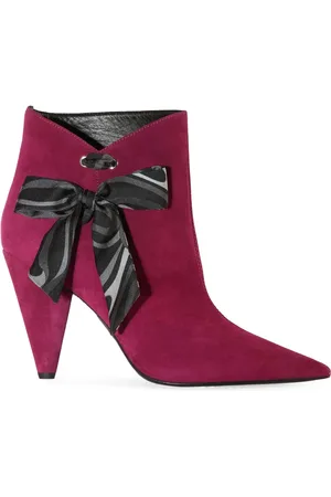 Puccini Rumore bow-embellished ankle boots