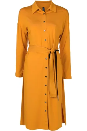 Lygia & Nanny Belted jersey shirt dress