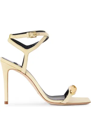 Elisabetta Franchi 100mm leather sandals