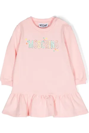 Moschino Logo-print jersey dress