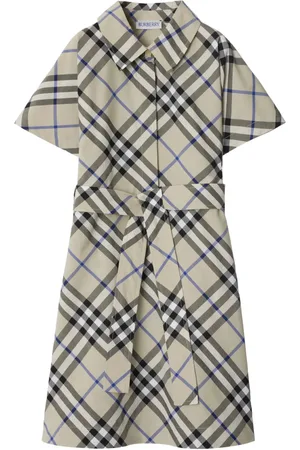 Burberry Checked cotton shirtdress