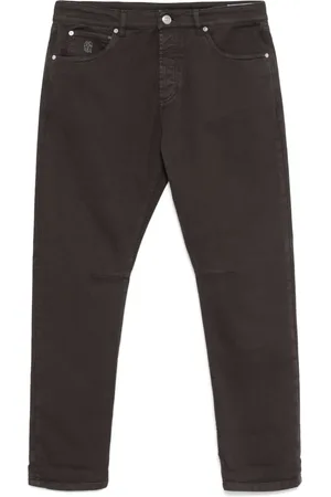 Brunello Cucinelli Garment-dyed jeans