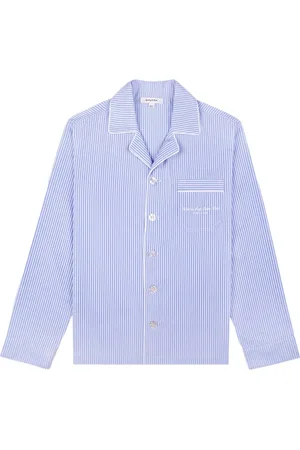 Sporty & Rich Hotel du Cap Cursive pyjama shirt