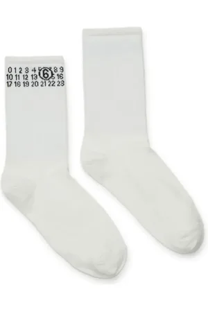 Maison Margiela Numeric logo socks
