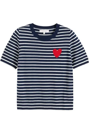 Chinti & Parker Breton Heart sweater