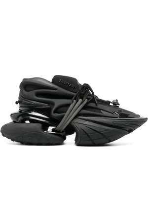 Balmain Unicorn leather low-top sneakers