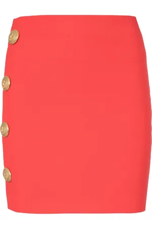 Balmain Asymmetrical mini skirt