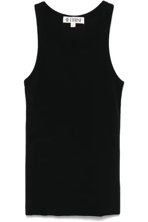 ÉTERNE Ribbed tank top