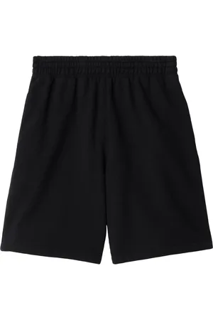 Burberry Equestrian Knight-motif cotton shorts